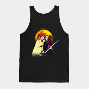 Cinematic New Wave Anthems Duran Vintage Scenes Apparel Tank Top